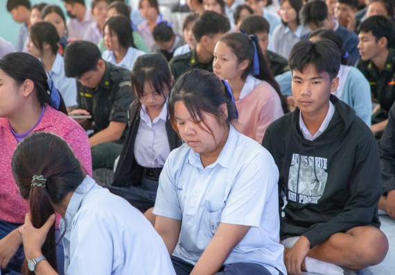 ภาพกิจกรรม  คณะวิทยาศาสตร์และเทคโนโลยี มหาวิทยาลัยราชภัฏกำแพงเพชร จัดกิจกรรมค่ายวิชาการเพื่อพัฒนากำลังคนด้านวิทยาศาสตร์และเทคโนโลยี ปีการศึกษา 2567 โรงเรียนพบพระวิทยาคม