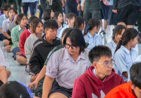 ภาพกิจกรรม  คณะวิทยาศาสตร์และเทคโนโลยี มหาวิทยาลัยราชภัฏกำแพงเพชร จัดกิจกรรมค่ายวิชาการเพื่อพัฒนากำลังคนด้านวิทยาศาสตร์และเทคโนโลยี ปีการศึกษา 2567 โรงเรียนพบพระวิทยาคม