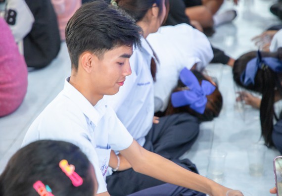 ภาพกิจกรรม  คณะวิทยาศาสตร์และเทคโนโลยี มหาวิทยาลัยราชภัฏกำแพงเพชร จัดกิจกรรมค่ายวิชาการเพื่อพัฒนากำลังคนด้านวิทยาศาสตร์และเทคโนโลยี ปีการศึกษา 2567 โรงเรียนพบพระวิทยาคม