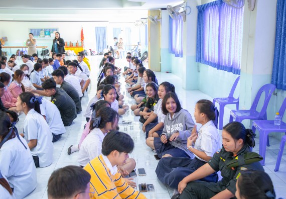 ภาพกิจกรรม  คณะวิทยาศาสตร์และเทคโนโลยี มหาวิทยาลัยราชภัฏกำแพงเพชร จัดกิจกรรมค่ายวิชาการเพื่อพัฒนากำลังคนด้านวิทยาศาสตร์และเทคโนโลยี ปีการศึกษา 2567 โรงเรียนพบพระวิทยาคม