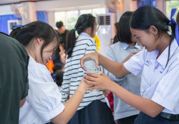 ภาพกิจกรรม  คณะวิทยาศาสตร์และเทคโนโลยี มหาวิทยาลัยราชภัฏกำแพงเพชร จัดกิจกรรมค่ายวิชาการเพื่อพัฒนากำลังคนด้านวิทยาศาสตร์และเทคโนโลยี ปีการศึกษา 2567 โรงเรียนพบพระวิทยาคม