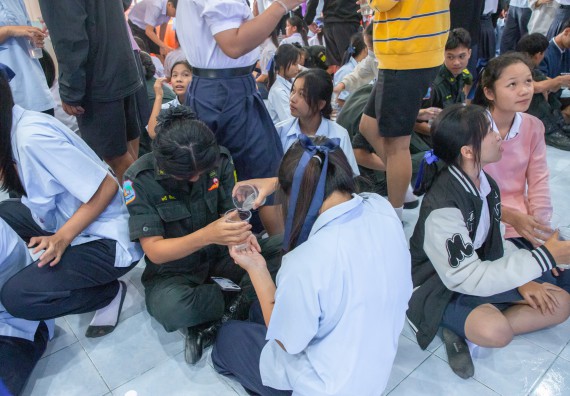 ภาพกิจกรรม  คณะวิทยาศาสตร์และเทคโนโลยี มหาวิทยาลัยราชภัฏกำแพงเพชร จัดกิจกรรมค่ายวิชาการเพื่อพัฒนากำลังคนด้านวิทยาศาสตร์และเทคโนโลยี ปีการศึกษา 2567 โรงเรียนพบพระวิทยาคม