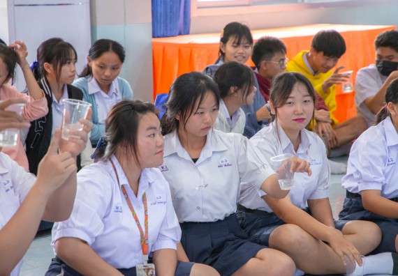 ภาพกิจกรรม  คณะวิทยาศาสตร์และเทคโนโลยี มหาวิทยาลัยราชภัฏกำแพงเพชร จัดกิจกรรมค่ายวิชาการเพื่อพัฒนากำลังคนด้านวิทยาศาสตร์และเทคโนโลยี ปีการศึกษา 2567 โรงเรียนพบพระวิทยาคม