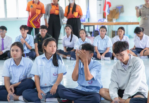 ภาพกิจกรรม  คณะวิทยาศาสตร์และเทคโนโลยี มหาวิทยาลัยราชภัฏกำแพงเพชร จัดกิจกรรมค่ายวิชาการเพื่อพัฒนากำลังคนด้านวิทยาศาสตร์และเทคโนโลยี ปีการศึกษา 2567 โรงเรียนพบพระวิทยาคม