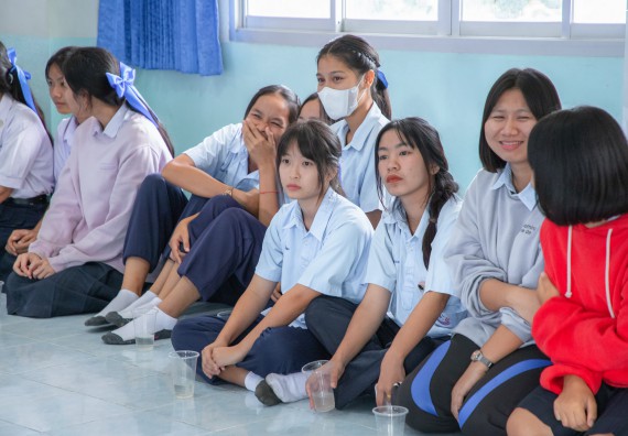 ภาพกิจกรรม  คณะวิทยาศาสตร์และเทคโนโลยี มหาวิทยาลัยราชภัฏกำแพงเพชร จัดกิจกรรมค่ายวิชาการเพื่อพัฒนากำลังคนด้านวิทยาศาสตร์และเทคโนโลยี ปีการศึกษา 2567 โรงเรียนพบพระวิทยาคม