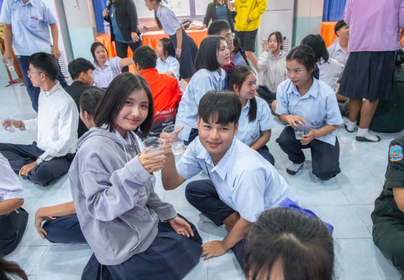 ภาพกิจกรรม  คณะวิทยาศาสตร์และเทคโนโลยี มหาวิทยาลัยราชภัฏกำแพงเพชร จัดกิจกรรมค่ายวิชาการเพื่อพัฒนากำลังคนด้านวิทยาศาสตร์และเทคโนโลยี ปีการศึกษา 2567 โรงเรียนพบพระวิทยาคม