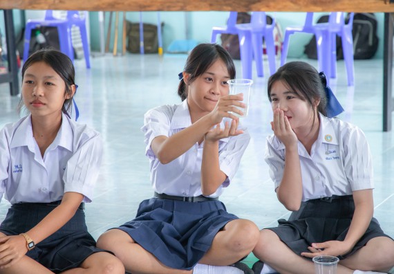 ภาพกิจกรรม  คณะวิทยาศาสตร์และเทคโนโลยี มหาวิทยาลัยราชภัฏกำแพงเพชร จัดกิจกรรมค่ายวิชาการเพื่อพัฒนากำลังคนด้านวิทยาศาสตร์และเทคโนโลยี ปีการศึกษา 2567 โรงเรียนพบพระวิทยาคม