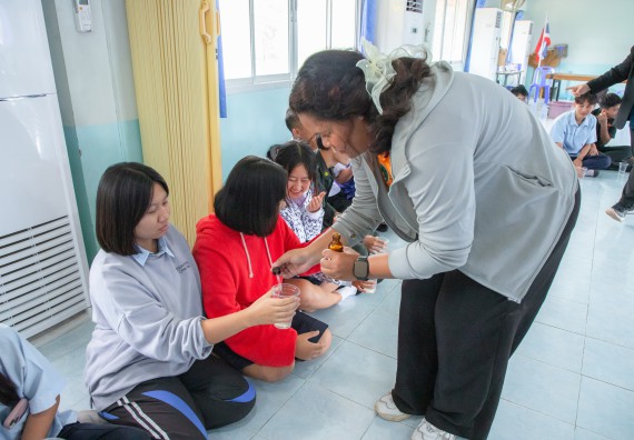 ภาพกิจกรรม  คณะวิทยาศาสตร์และเทคโนโลยี มหาวิทยาลัยราชภัฏกำแพงเพชร จัดกิจกรรมค่ายวิชาการเพื่อพัฒนากำลังคนด้านวิทยาศาสตร์และเทคโนโลยี ปีการศึกษา 2567 โรงเรียนพบพระวิทยาคม