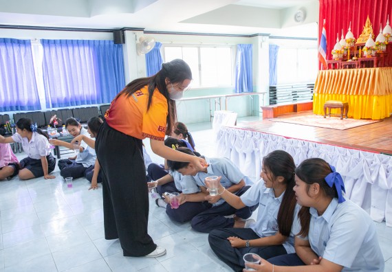 ภาพกิจกรรม  คณะวิทยาศาสตร์และเทคโนโลยี มหาวิทยาลัยราชภัฏกำแพงเพชร จัดกิจกรรมค่ายวิชาการเพื่อพัฒนากำลังคนด้านวิทยาศาสตร์และเทคโนโลยี ปีการศึกษา 2567 โรงเรียนพบพระวิทยาคม