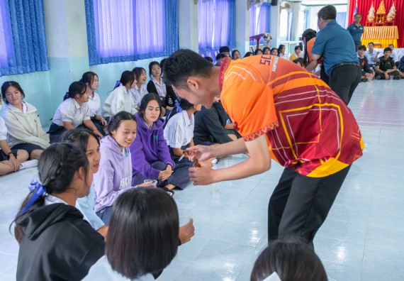 ภาพกิจกรรม  คณะวิทยาศาสตร์และเทคโนโลยี มหาวิทยาลัยราชภัฏกำแพงเพชร จัดกิจกรรมค่ายวิชาการเพื่อพัฒนากำลังคนด้านวิทยาศาสตร์และเทคโนโลยี ปีการศึกษา 2567 โรงเรียนพบพระวิทยาคม