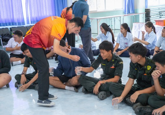 ภาพกิจกรรม  คณะวิทยาศาสตร์และเทคโนโลยี มหาวิทยาลัยราชภัฏกำแพงเพชร จัดกิจกรรมค่ายวิชาการเพื่อพัฒนากำลังคนด้านวิทยาศาสตร์และเทคโนโลยี ปีการศึกษา 2567 โรงเรียนพบพระวิทยาคม