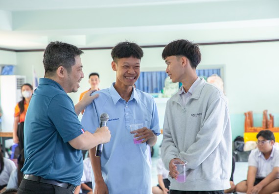 ภาพกิจกรรม  คณะวิทยาศาสตร์และเทคโนโลยี มหาวิทยาลัยราชภัฏกำแพงเพชร จัดกิจกรรมค่ายวิชาการเพื่อพัฒนากำลังคนด้านวิทยาศาสตร์และเทคโนโลยี ปีการศึกษา 2567 โรงเรียนพบพระวิทยาคม