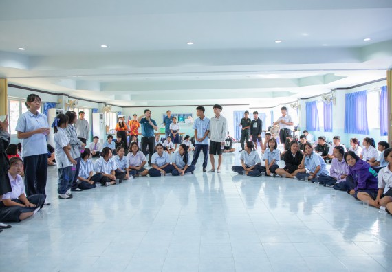 ภาพกิจกรรม  คณะวิทยาศาสตร์และเทคโนโลยี มหาวิทยาลัยราชภัฏกำแพงเพชร จัดกิจกรรมค่ายวิชาการเพื่อพัฒนากำลังคนด้านวิทยาศาสตร์และเทคโนโลยี ปีการศึกษา 2567 โรงเรียนพบพระวิทยาคม