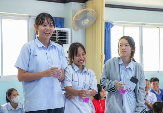 ภาพกิจกรรม  คณะวิทยาศาสตร์และเทคโนโลยี มหาวิทยาลัยราชภัฏกำแพงเพชร จัดกิจกรรมค่ายวิชาการเพื่อพัฒนากำลังคนด้านวิทยาศาสตร์และเทคโนโลยี ปีการศึกษา 2567 โรงเรียนพบพระวิทยาคม