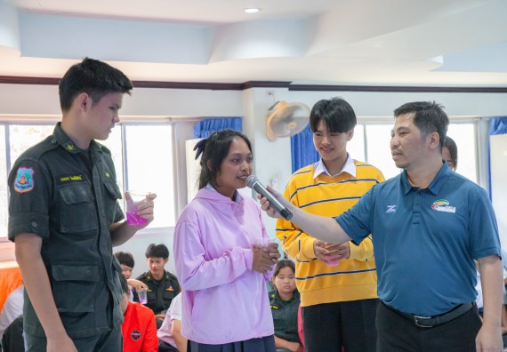 ภาพกิจกรรม  คณะวิทยาศาสตร์และเทคโนโลยี มหาวิทยาลัยราชภัฏกำแพงเพชร จัดกิจกรรมค่ายวิชาการเพื่อพัฒนากำลังคนด้านวิทยาศาสตร์และเทคโนโลยี ปีการศึกษา 2567 โรงเรียนพบพระวิทยาคม