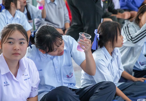 ภาพกิจกรรม  คณะวิทยาศาสตร์และเทคโนโลยี มหาวิทยาลัยราชภัฏกำแพงเพชร จัดกิจกรรมค่ายวิชาการเพื่อพัฒนากำลังคนด้านวิทยาศาสตร์และเทคโนโลยี ปีการศึกษา 2567 โรงเรียนพบพระวิทยาคม