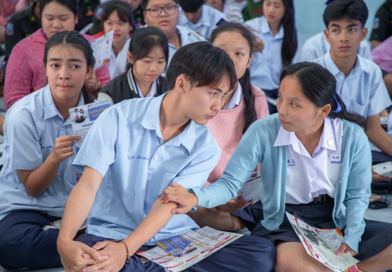 ภาพกิจกรรม  คณะวิทยาศาสตร์และเทคโนโลยี มหาวิทยาลัยราชภัฏกำแพงเพชร จัดกิจกรรมค่ายวิชาการเพื่อพัฒนากำลังคนด้านวิทยาศาสตร์และเทคโนโลยี ปีการศึกษา 2567 โรงเรียนพบพระวิทยาคม