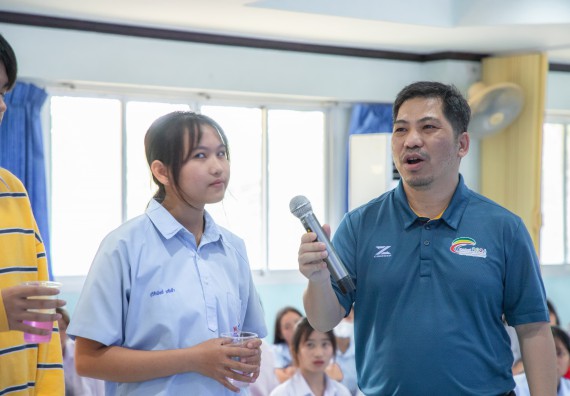 ภาพกิจกรรม  คณะวิทยาศาสตร์และเทคโนโลยี มหาวิทยาลัยราชภัฏกำแพงเพชร จัดกิจกรรมค่ายวิชาการเพื่อพัฒนากำลังคนด้านวิทยาศาสตร์และเทคโนโลยี ปีการศึกษา 2567 โรงเรียนพบพระวิทยาคม