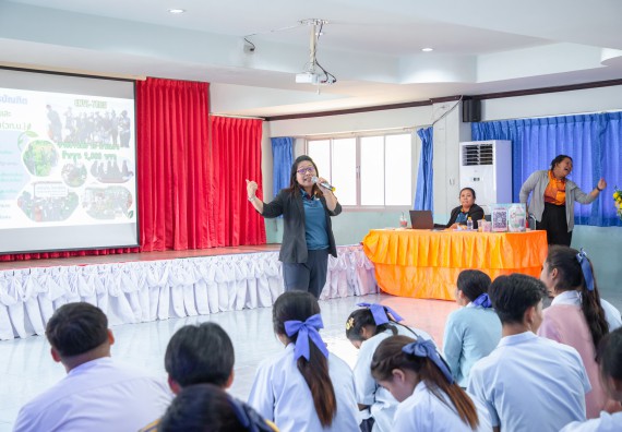 ภาพกิจกรรม  คณะวิทยาศาสตร์และเทคโนโลยี มหาวิทยาลัยราชภัฏกำแพงเพชร จัดกิจกรรมค่ายวิชาการเพื่อพัฒนากำลังคนด้านวิทยาศาสตร์และเทคโนโลยี ปีการศึกษา 2567 โรงเรียนพบพระวิทยาคม