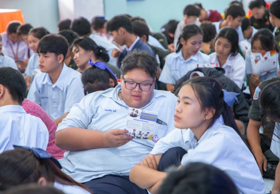 ภาพกิจกรรม  คณะวิทยาศาสตร์และเทคโนโลยี มหาวิทยาลัยราชภัฏกำแพงเพชร จัดกิจกรรมค่ายวิชาการเพื่อพัฒนากำลังคนด้านวิทยาศาสตร์และเทคโนโลยี ปีการศึกษา 2567 โรงเรียนพบพระวิทยาคม