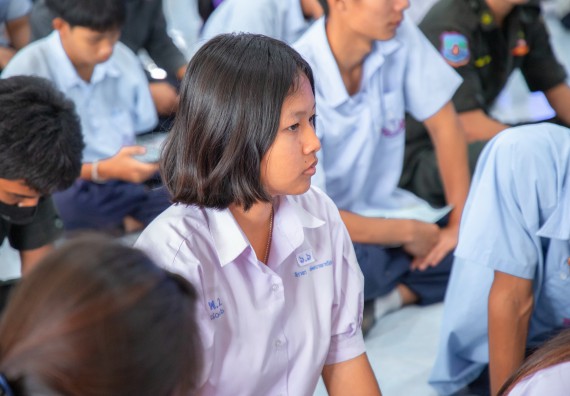 ภาพกิจกรรม  คณะวิทยาศาสตร์และเทคโนโลยี มหาวิทยาลัยราชภัฏกำแพงเพชร จัดกิจกรรมค่ายวิชาการเพื่อพัฒนากำลังคนด้านวิทยาศาสตร์และเทคโนโลยี ปีการศึกษา 2567 โรงเรียนพบพระวิทยาคม