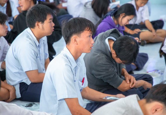 ภาพกิจกรรม  คณะวิทยาศาสตร์และเทคโนโลยี มหาวิทยาลัยราชภัฏกำแพงเพชร จัดกิจกรรมค่ายวิชาการเพื่อพัฒนากำลังคนด้านวิทยาศาสตร์และเทคโนโลยี ปีการศึกษา 2567 โรงเรียนพบพระวิทยาคม