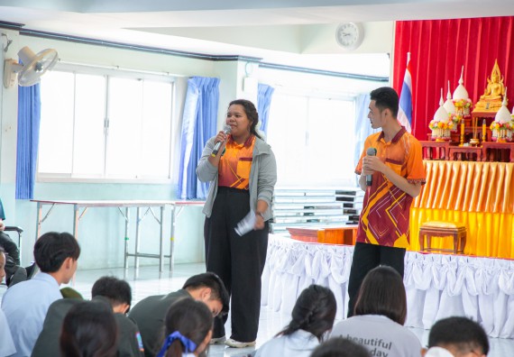 ภาพกิจกรรม  คณะวิทยาศาสตร์และเทคโนโลยี มหาวิทยาลัยราชภัฏกำแพงเพชร จัดกิจกรรมค่ายวิชาการเพื่อพัฒนากำลังคนด้านวิทยาศาสตร์และเทคโนโลยี ปีการศึกษา 2567 โรงเรียนพบพระวิทยาคม