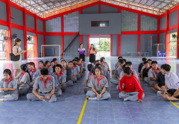 ภาพกิจกรรมคณะวิทยาศาสตร์และเทคโนโลยี มหาวิทยาลัยราชภัฏกำแพงเพชร จัดกิจกรรมค่ายวิชาการเพื่อพัฒนากำลังคนด้านวิทยาศาสตร์และเทคโนโลยี ปีการศึกษา 2567  โรงเรียนสักงามวิทยา