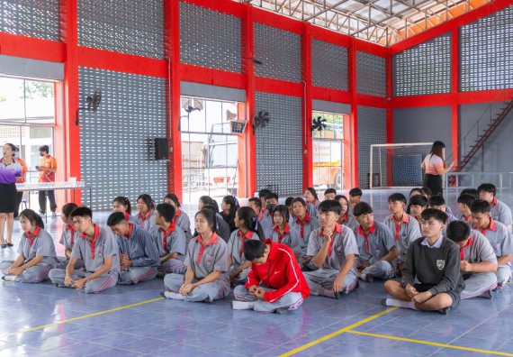 ภาพกิจกรรมคณะวิทยาศาสตร์และเทคโนโลยี มหาวิทยาลัยราชภัฏกำแพงเพชร จัดกิจกรรมค่ายวิชาการเพื่อพัฒนากำลังคนด้านวิทยาศาสตร์และเทคโนโลยี ปีการศึกษา 2567  โรงเรียนสักงามวิทยา