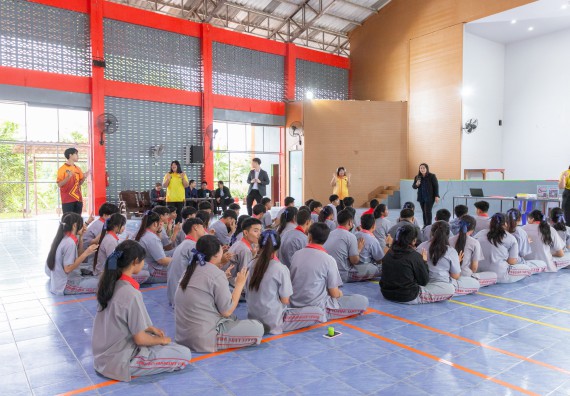 ภาพกิจกรรมคณะวิทยาศาสตร์และเทคโนโลยี มหาวิทยาลัยราชภัฏกำแพงเพชร จัดกิจกรรมค่ายวิชาการเพื่อพัฒนากำลังคนด้านวิทยาศาสตร์และเทคโนโลยี ปีการศึกษา 2567  โรงเรียนสักงามวิทยา