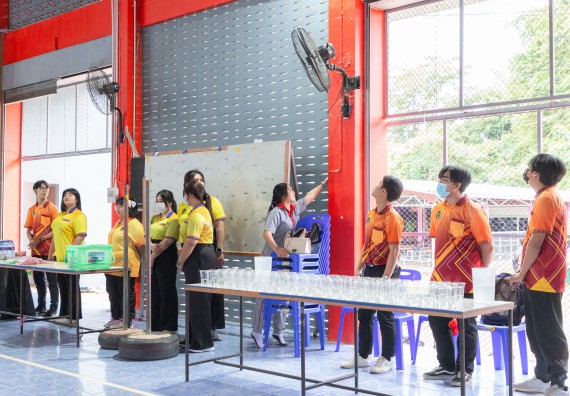 ภาพกิจกรรมคณะวิทยาศาสตร์และเทคโนโลยี มหาวิทยาลัยราชภัฏกำแพงเพชร จัดกิจกรรมค่ายวิชาการเพื่อพัฒนากำลังคนด้านวิทยาศาสตร์และเทคโนโลยี ปีการศึกษา 2567  โรงเรียนสักงามวิทยา