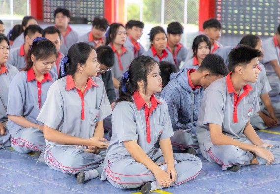 ภาพกิจกรรมคณะวิทยาศาสตร์และเทคโนโลยี มหาวิทยาลัยราชภัฏกำแพงเพชร จัดกิจกรรมค่ายวิชาการเพื่อพัฒนากำลังคนด้านวิทยาศาสตร์และเทคโนโลยี ปีการศึกษา 2567  โรงเรียนสักงามวิทยา