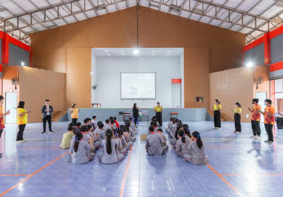 ภาพกิจกรรมคณะวิทยาศาสตร์และเทคโนโลยี มหาวิทยาลัยราชภัฏกำแพงเพชร จัดกิจกรรมค่ายวิชาการเพื่อพัฒนากำลังคนด้านวิทยาศาสตร์และเทคโนโลยี ปีการศึกษา 2567  โรงเรียนสักงามวิทยา