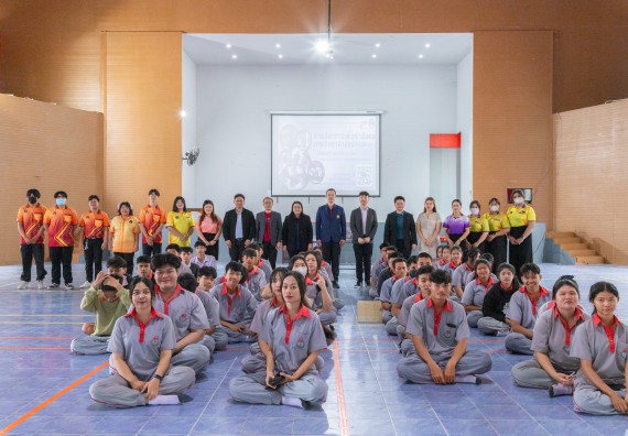 ภาพกิจกรรมคณะวิทยาศาสตร์และเทคโนโลยี มหาวิทยาลัยราชภัฏกำแพงเพชร จัดกิจกรรมค่ายวิชาการเพื่อพัฒนากำลังคนด้านวิทยาศาสตร์และเทคโนโลยี ปีการศึกษา 2567  โรงเรียนสักงามวิทยา