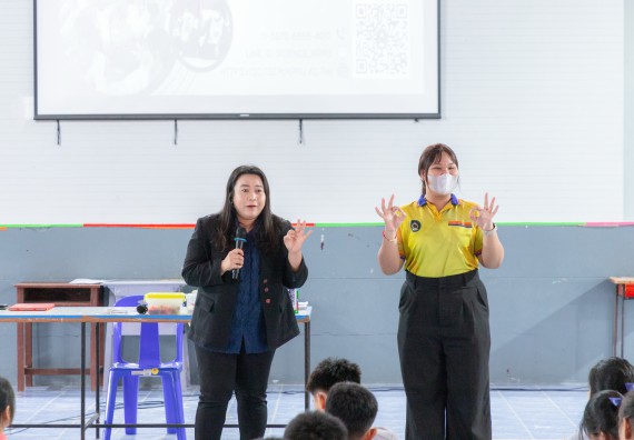 ภาพกิจกรรมคณะวิทยาศาสตร์และเทคโนโลยี มหาวิทยาลัยราชภัฏกำแพงเพชร จัดกิจกรรมค่ายวิชาการเพื่อพัฒนากำลังคนด้านวิทยาศาสตร์และเทคโนโลยี ปีการศึกษา 2567  โรงเรียนสักงามวิทยา