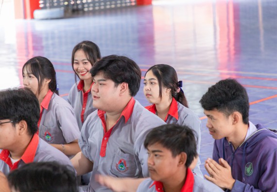 ภาพกิจกรรมคณะวิทยาศาสตร์และเทคโนโลยี มหาวิทยาลัยราชภัฏกำแพงเพชร จัดกิจกรรมค่ายวิชาการเพื่อพัฒนากำลังคนด้านวิทยาศาสตร์และเทคโนโลยี ปีการศึกษา 2567  โรงเรียนสักงามวิทยา