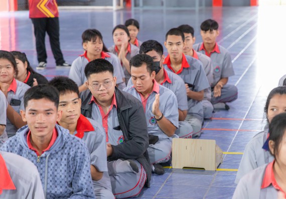 ภาพกิจกรรมคณะวิทยาศาสตร์และเทคโนโลยี มหาวิทยาลัยราชภัฏกำแพงเพชร จัดกิจกรรมค่ายวิชาการเพื่อพัฒนากำลังคนด้านวิทยาศาสตร์และเทคโนโลยี ปีการศึกษา 2567  โรงเรียนสักงามวิทยา