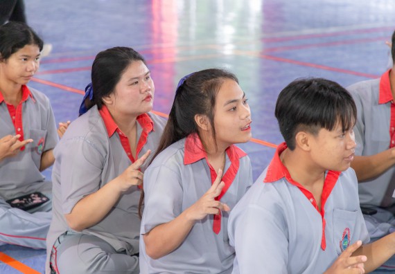 ภาพกิจกรรมคณะวิทยาศาสตร์และเทคโนโลยี มหาวิทยาลัยราชภัฏกำแพงเพชร จัดกิจกรรมค่ายวิชาการเพื่อพัฒนากำลังคนด้านวิทยาศาสตร์และเทคโนโลยี ปีการศึกษา 2567  โรงเรียนสักงามวิทยา