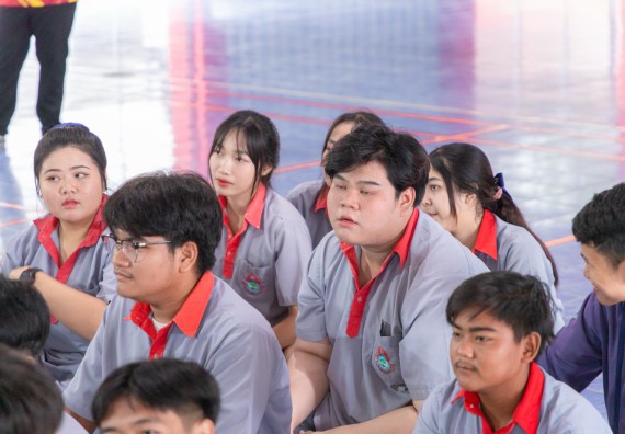 ภาพกิจกรรมคณะวิทยาศาสตร์และเทคโนโลยี มหาวิทยาลัยราชภัฏกำแพงเพชร จัดกิจกรรมค่ายวิชาการเพื่อพัฒนากำลังคนด้านวิทยาศาสตร์และเทคโนโลยี ปีการศึกษา 2567  โรงเรียนสักงามวิทยา