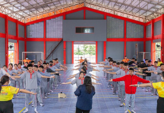 ภาพกิจกรรมคณะวิทยาศาสตร์และเทคโนโลยี มหาวิทยาลัยราชภัฏกำแพงเพชร จัดกิจกรรมค่ายวิชาการเพื่อพัฒนากำลังคนด้านวิทยาศาสตร์และเทคโนโลยี ปีการศึกษา 2567  โรงเรียนสักงามวิทยา