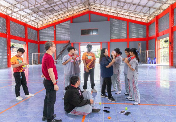 ภาพกิจกรรมคณะวิทยาศาสตร์และเทคโนโลยี มหาวิทยาลัยราชภัฏกำแพงเพชร จัดกิจกรรมค่ายวิชาการเพื่อพัฒนากำลังคนด้านวิทยาศาสตร์และเทคโนโลยี ปีการศึกษา 2567  โรงเรียนสักงามวิทยา