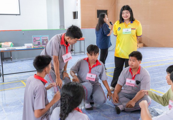 ภาพกิจกรรมคณะวิทยาศาสตร์และเทคโนโลยี มหาวิทยาลัยราชภัฏกำแพงเพชร จัดกิจกรรมค่ายวิชาการเพื่อพัฒนากำลังคนด้านวิทยาศาสตร์และเทคโนโลยี ปีการศึกษา 2567  โรงเรียนสักงามวิทยา