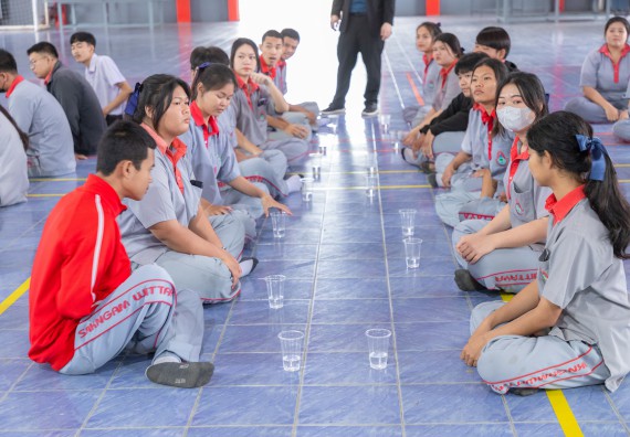 ภาพกิจกรรมคณะวิทยาศาสตร์และเทคโนโลยี มหาวิทยาลัยราชภัฏกำแพงเพชร จัดกิจกรรมค่ายวิชาการเพื่อพัฒนากำลังคนด้านวิทยาศาสตร์และเทคโนโลยี ปีการศึกษา 2567  โรงเรียนสักงามวิทยา