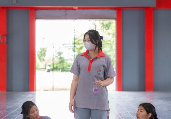 ภาพกิจกรรมคณะวิทยาศาสตร์และเทคโนโลยี มหาวิทยาลัยราชภัฏกำแพงเพชร จัดกิจกรรมค่ายวิชาการเพื่อพัฒนากำลังคนด้านวิทยาศาสตร์และเทคโนโลยี ปีการศึกษา 2567  โรงเรียนสักงามวิทยา