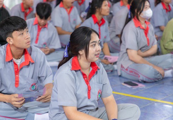 ภาพกิจกรรมคณะวิทยาศาสตร์และเทคโนโลยี มหาวิทยาลัยราชภัฏกำแพงเพชร จัดกิจกรรมค่ายวิชาการเพื่อพัฒนากำลังคนด้านวิทยาศาสตร์และเทคโนโลยี ปีการศึกษา 2567  โรงเรียนสักงามวิทยา