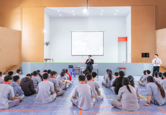 ภาพกิจกรรมคณะวิทยาศาสตร์และเทคโนโลยี มหาวิทยาลัยราชภัฏกำแพงเพชร จัดกิจกรรมค่ายวิชาการเพื่อพัฒนากำลังคนด้านวิทยาศาสตร์และเทคโนโลยี ปีการศึกษา 2567  โรงเรียนสักงามวิทยา