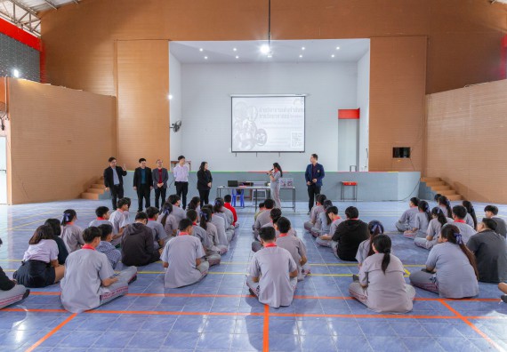 ภาพกิจกรรมคณะวิทยาศาสตร์และเทคโนโลยี มหาวิทยาลัยราชภัฏกำแพงเพชร จัดกิจกรรมค่ายวิชาการเพื่อพัฒนากำลังคนด้านวิทยาศาสตร์และเทคโนโลยี ปีการศึกษา 2567  โรงเรียนสักงามวิทยา