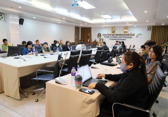 ภาพกิจกรรม  คณะวิทยาศาสตร์และเทคโนโลยี มหาวิทยาลัยราชภัฏกำแพงเพชร จัดประชุมประธานโปรแกรมวิชาและคณะกรรมการขับเคลื่อนการรับนักศึกษา ครั้งที่ 1 ปีการศึกษา 2568