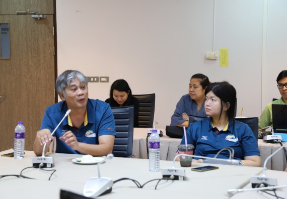 ภาพกิจกรรม  คณะวิทยาศาสตร์และเทคโนโลยี มหาวิทยาลัยราชภัฏกำแพงเพชร จัดประชุมประธานโปรแกรมวิชาและคณะกรรมการขับเคลื่อนการรับนักศึกษา ครั้งที่ 1 ปีการศึกษา 2568