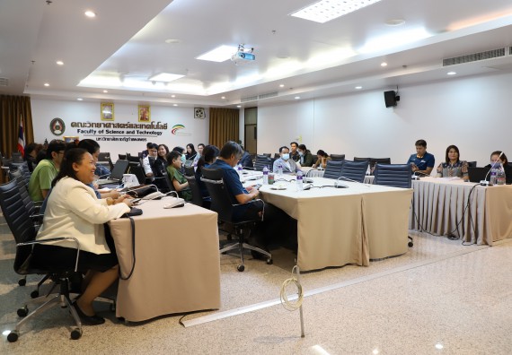 ภาพกิจกรรม  คณะวิทยาศาสตร์และเทคโนโลยี มหาวิทยาลัยราชภัฏกำแพงเพชร จัดประชุมประธานโปรแกรมวิชาและคณะกรรมการขับเคลื่อนการรับนักศึกษา ครั้งที่ 1 ปีการศึกษา 2568